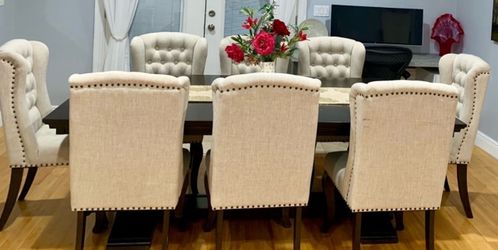 Only chairs,