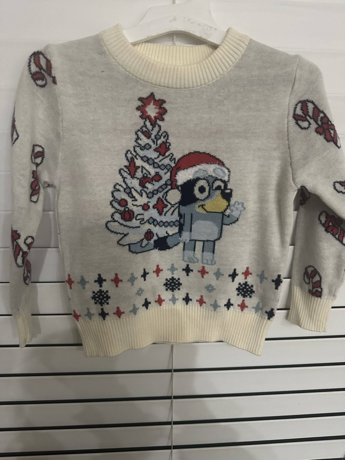 New Size 18 Months Bluey Christmas Sweater