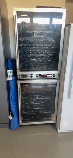 Wine Fridge double stacked