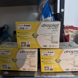 Droplet Insulin Needles