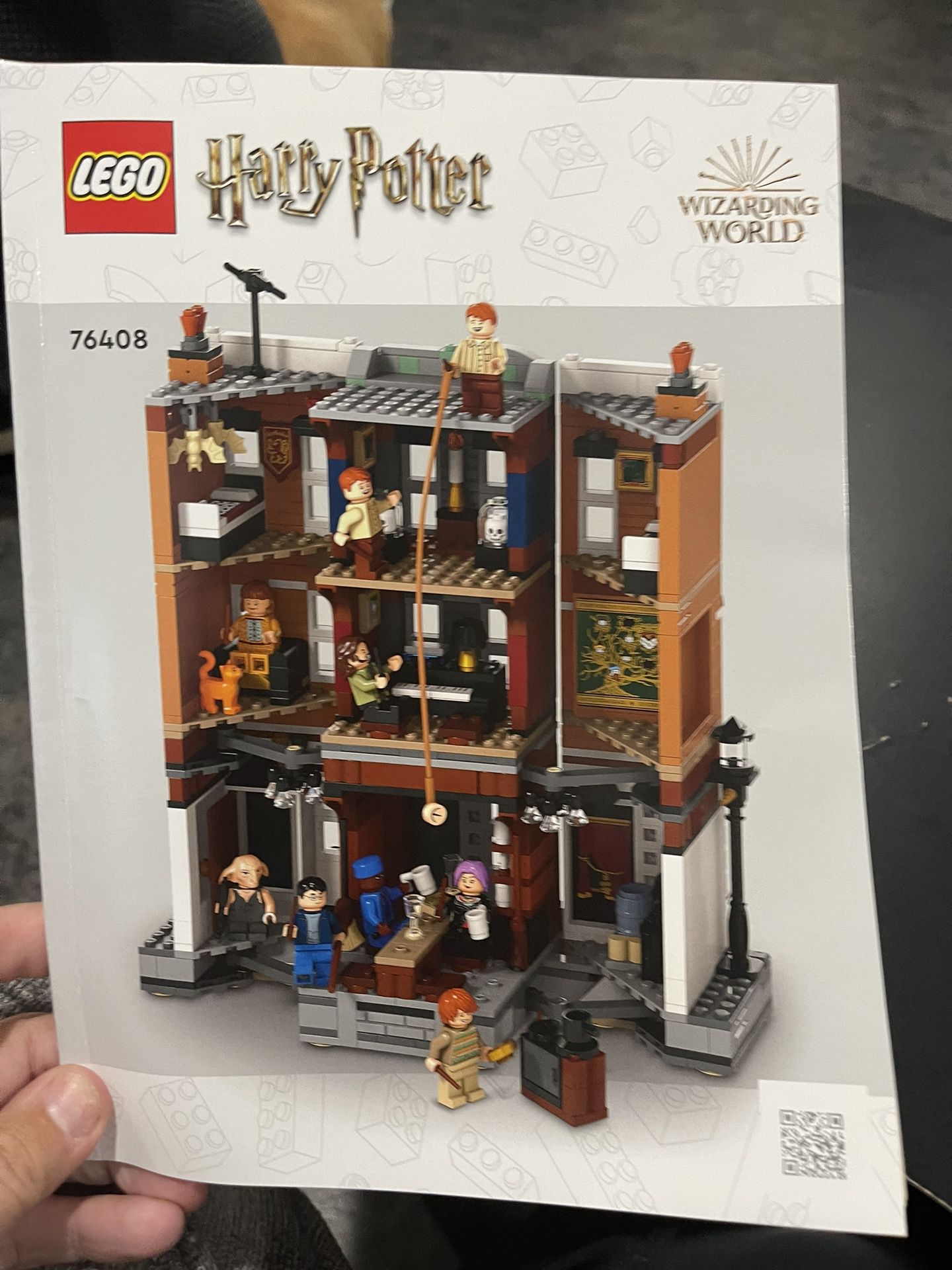 LEGO Harry Potter 12 Grimmauld Place Model Building Set 76408 BOOK ONLY