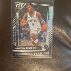 Anthony Edwards 2024-25 Donruss Disco #28