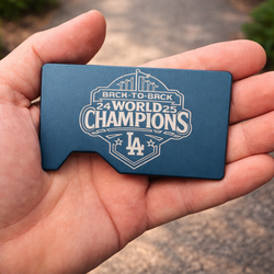 LA Dodgers 24-25 World Champions card holder