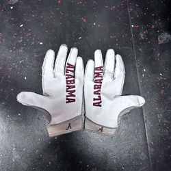 Team Issued Alabama Gloves 