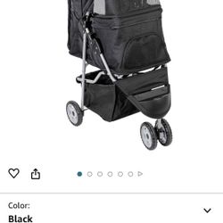 Pet Stroller,Black -NEW