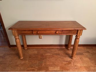 Solid Pine Wood Sofa Table