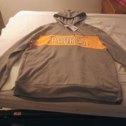 Brand New Embroidered Padres Hoodie