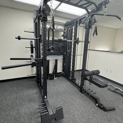 All In One Commercial Home Gym🟪Dual Cable Machine🟪Smith Machine🟪Squat Rack