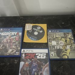 PS5 & PS4  Bundle Discs 