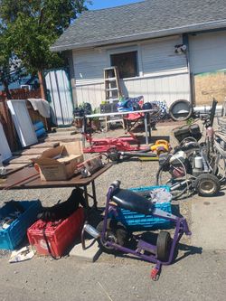Back yard sale