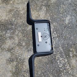 License Plate Bracket with Dual Pod Light Mounts