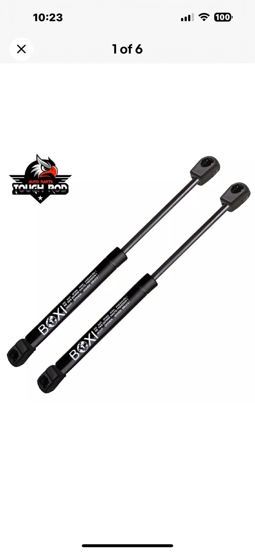 Dodge Caravan Rear Shocks