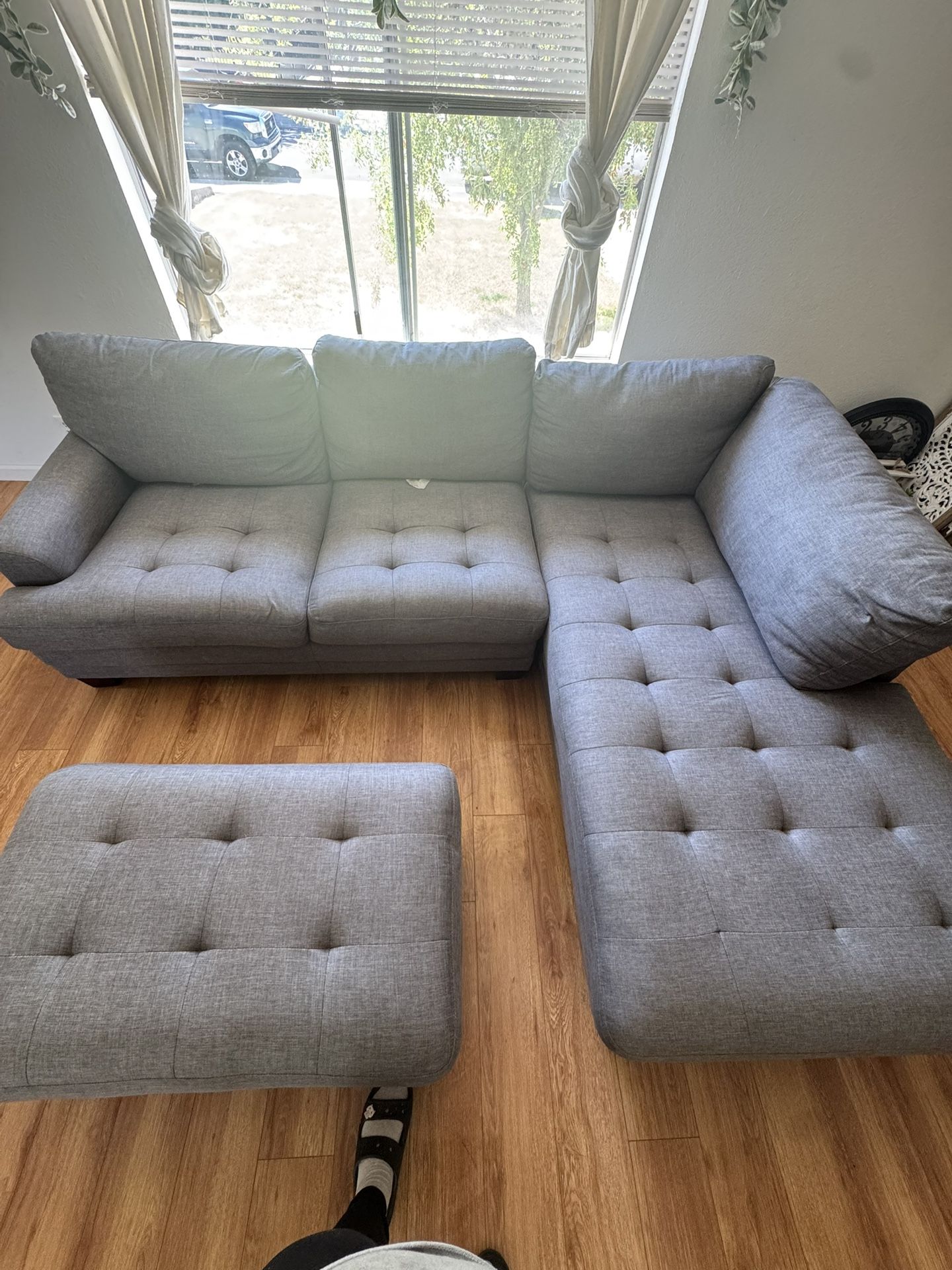 Grey sectional From Ashley’s Furniture