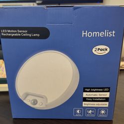 LED Motion Sensor Lights 2 Pack 