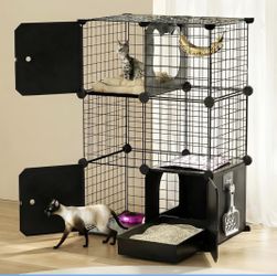 cat enclosure house