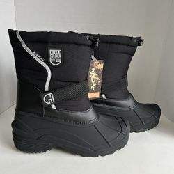 Men’s Snow Boots Free Soldier Black Sz 10