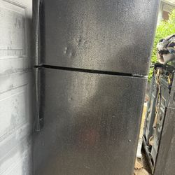 Black Refrigerator 