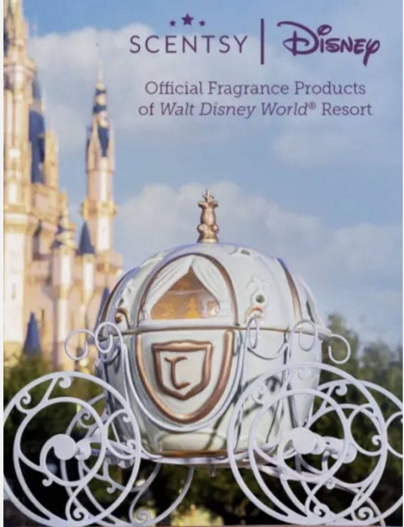 Scentsy Cinderella Carriage Warmer