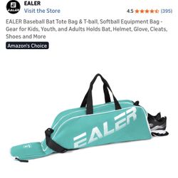 Baseball Bat Tot Bag & T-ball Color: Blue 💙