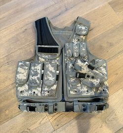 UTG Military Tactical Vest Gear SWAT Airsoft Molle
