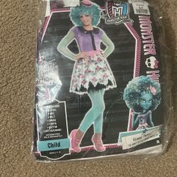 Monster High Child Halloween Costume Size Small 4-6