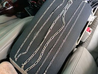 3 silver chains