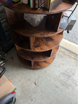 Round Book Shelf
