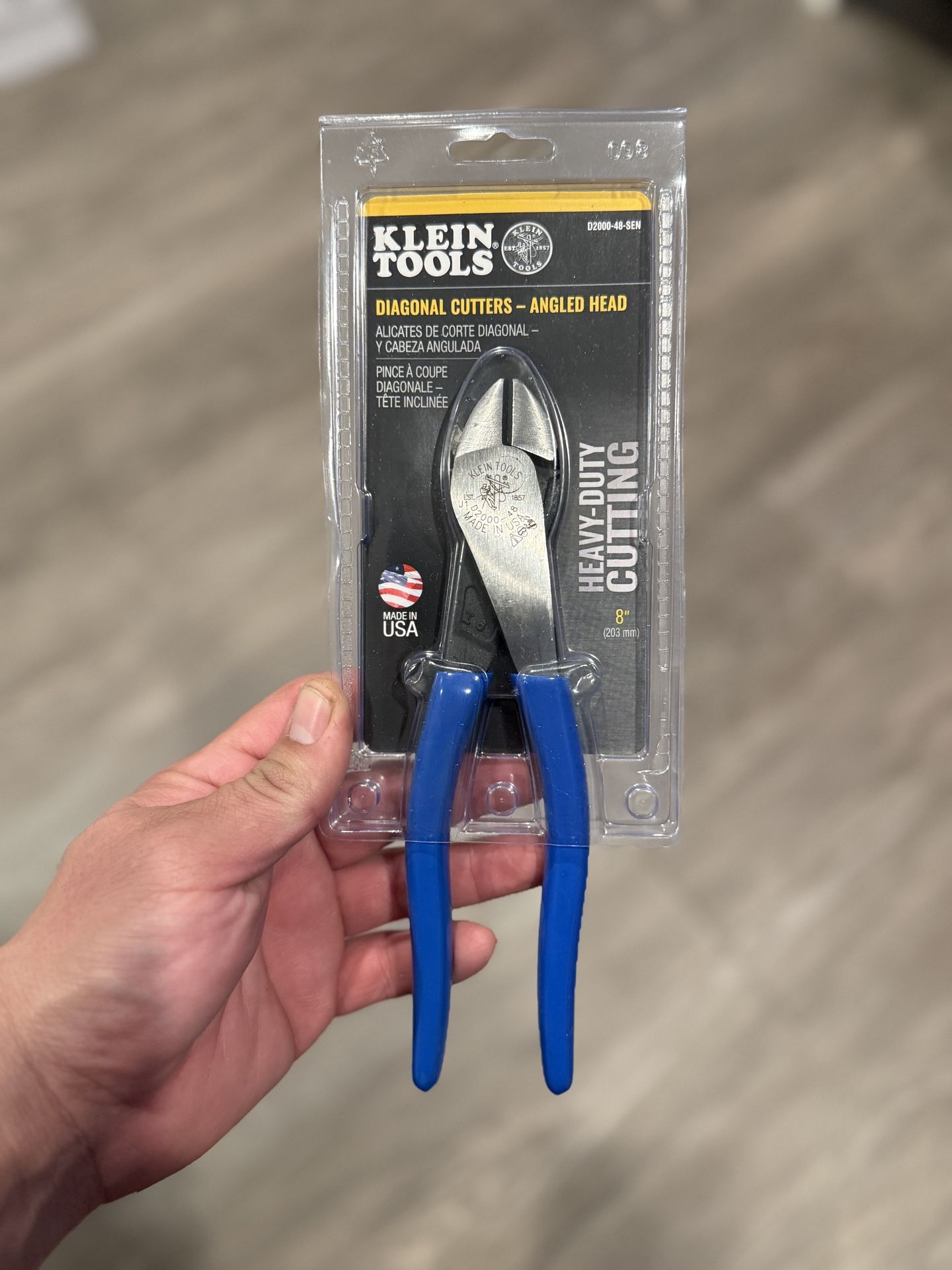 Klein Tools 8" Diagonal Cutters