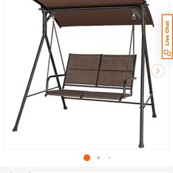 Metal Porch Outdoor Patio Swing