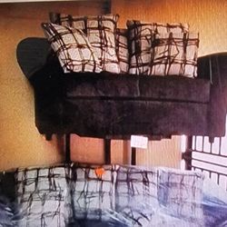 New 2 Pcs Sofas Set Only $1,100