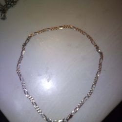 Italian Figaro Silver Bracelet Real 