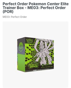 Perfect Order PC ETB