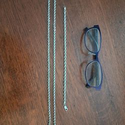 Sterling Silver Rope Set