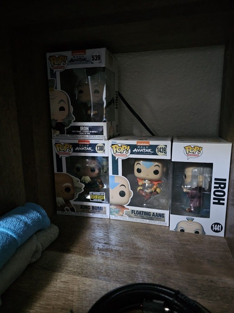 Funko Avatar The Last Air Bender Pops