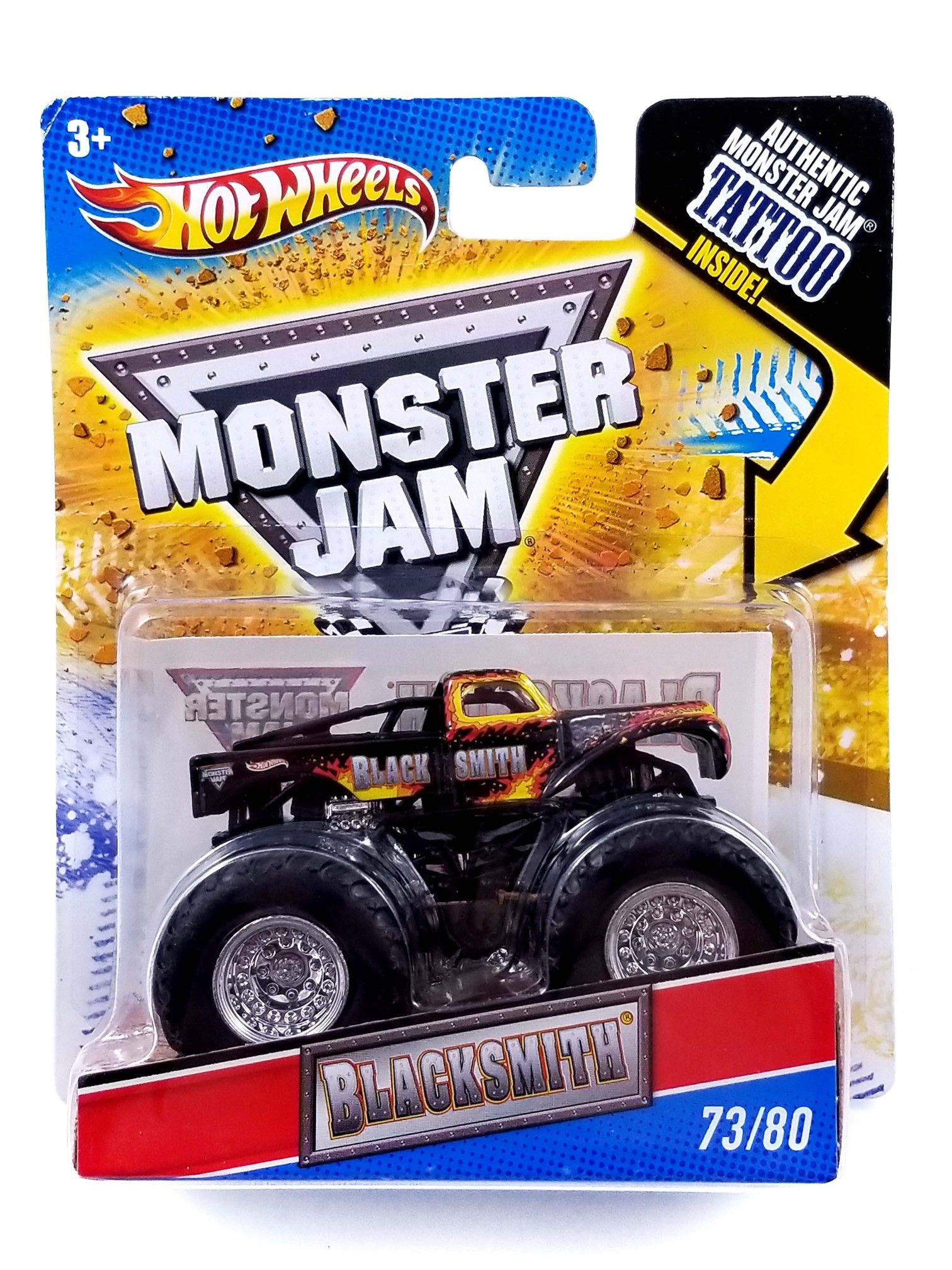 Hot Wheels Monster Jam Series Blacksmith with Tattoo / 2011 / Brand New