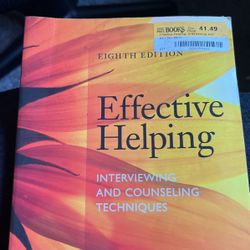 Effective Helping/8th Ed. Okun & Kantrowitz