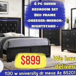 New Bedroom Set !! Nueva Recámara Financiamiento Disponible !! 