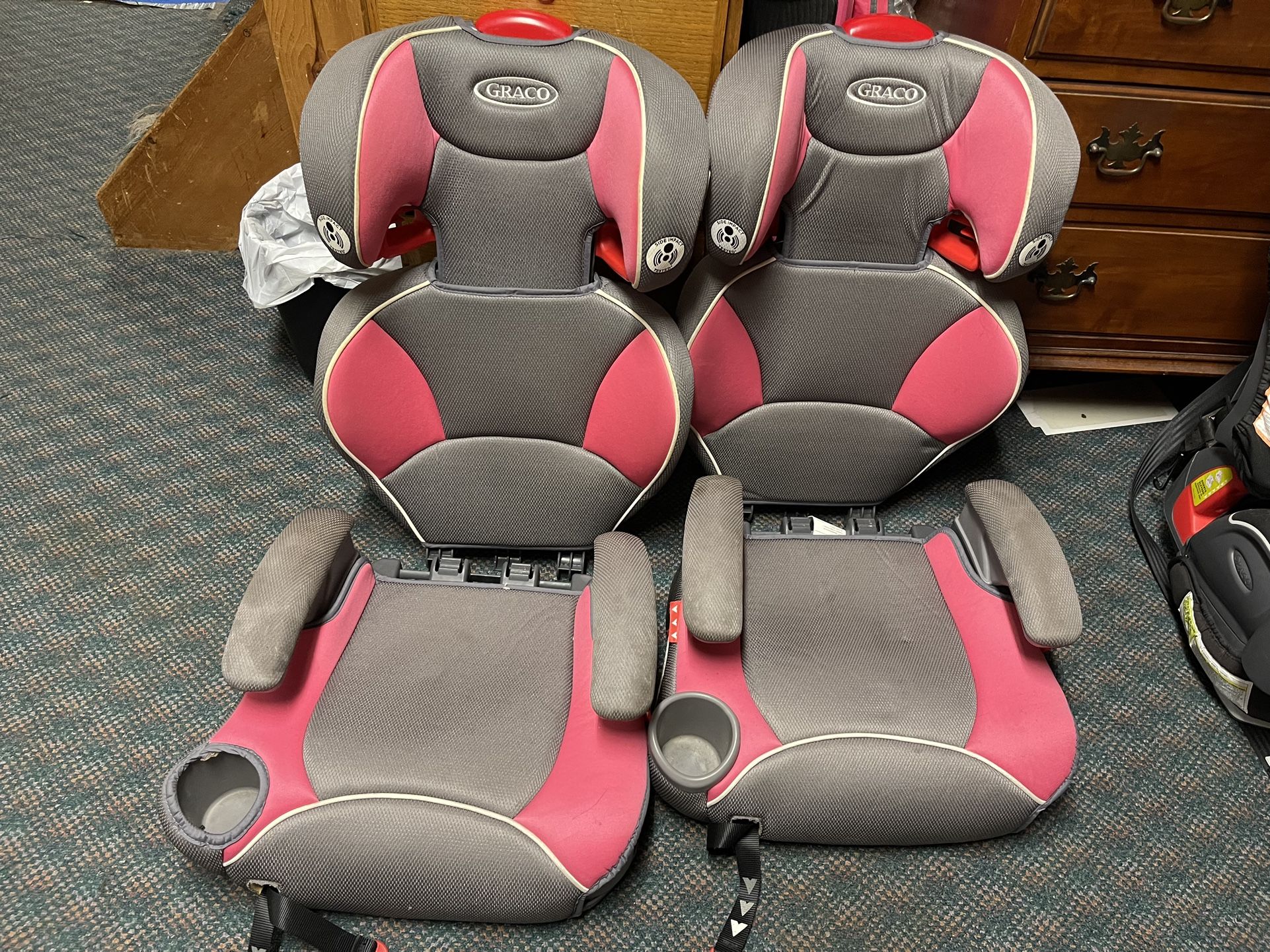 Graco Car seat Booster Seat $40 Each Or $70 For Both