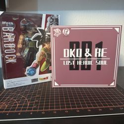 Shf bardock and dko ssj headsculpts