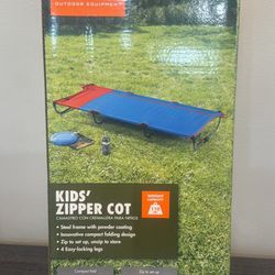 Ozark Trail Zipper Cot For Kids