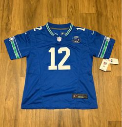 Seattle Seahawks #12 NFL Jersey with Tags/ Wm2Xl /MensSm