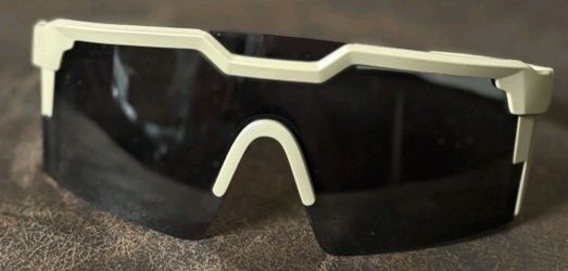 New Heat Wave Visual Z87+ Safety Glasses Flat Dark Earth FDE Smoke Lens UV400