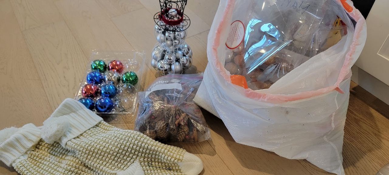 Christmas Decor Misc Bag