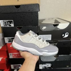 Jordan Cement Grey 11 Low size 8 USED But Clean