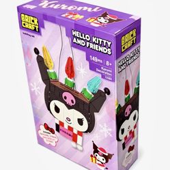 BRICKCRAFT Kuromi Decoration Building Set 149 PCS ( Hello Kity ) - NEW