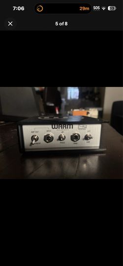 MINT Warm Audio WA-DI-P Passive Direct Box - CineMag USA - NEVER USED - NOS