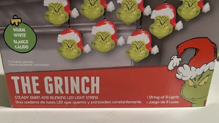 The Grinch 1 String Of 8 Lights 