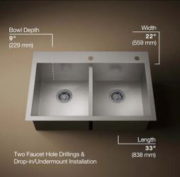 KOHLER  Kitchen Sink