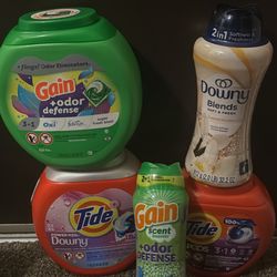 Detergent  And Beads 