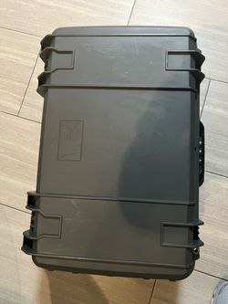 Heavy Duty Rolling Hard Equipment Case with Padded Dividers & Foam